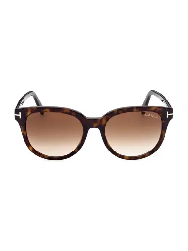 TOM FORD Women's Olivia 54MM Round Sunglasses - Shiny Classics | Thumbnail 5
