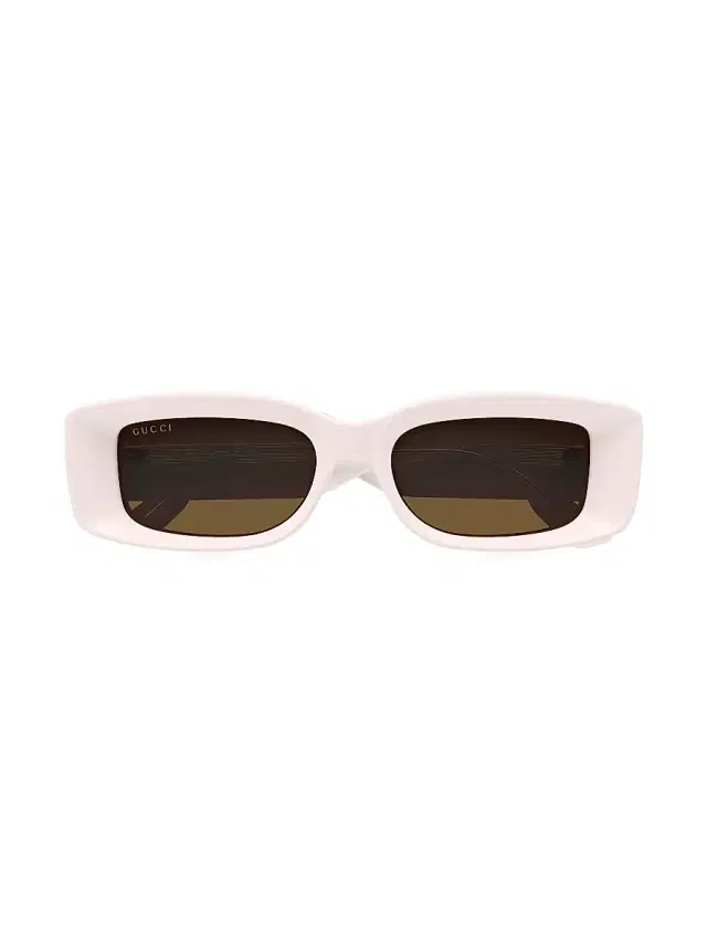 Women's Thickness 53MM Rectangular Sunglasses - Brown Women's Thickness 53MM Rectangular Sunglasses - Brown