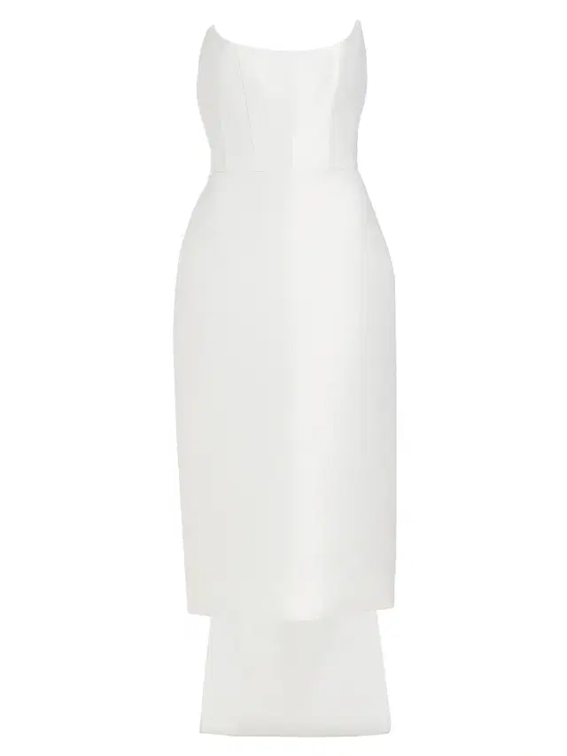 Amsale Women's Bow-Back Mikado Satin Bridal Dress -