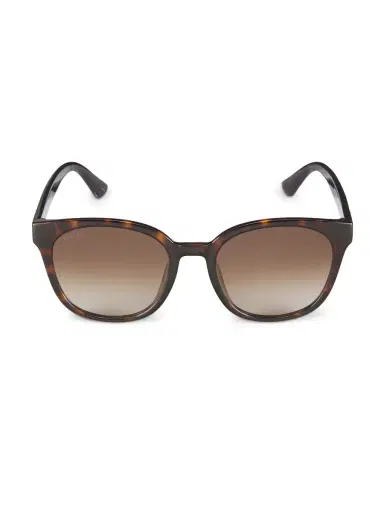 Gucci Women's Line Round Injection Sunglasses - Havana | Thumbnail 4