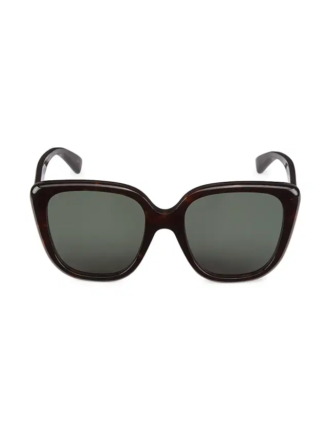 Women's Symbols 54MM Butterfly Acetate Sunglasses - Havana
