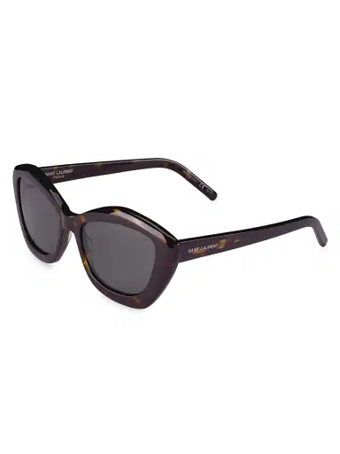 Saint Laurent Women's New Wave 54MM Cat-Eye Sunglasses | Thumbnail 2 Saint Laurent Women's New Wave 54MM Cat-Eye Sunglasses | Thumbnail 2