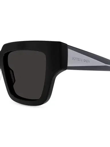 Bottega Veneta Women's Nude Triangle 52MM Rectangular Sunglasses | Thumbnail 3