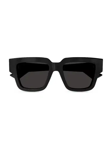 Bottega Veneta Women's Nude Triangle 52MM Rectangular Sunglasses | Thumbnail 1