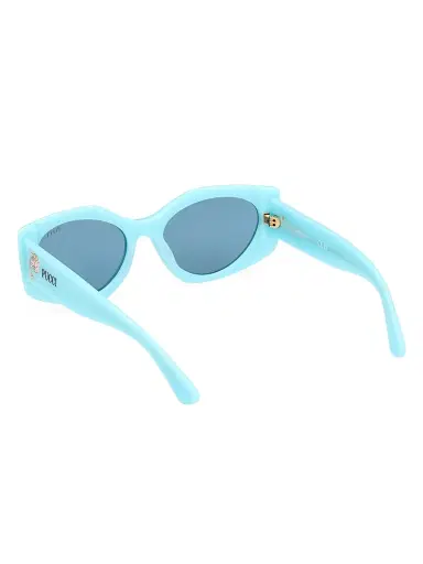 PUCCI Women's 55MM Cat-Eye Sunglasses - Light Blue | Thumbnail 5