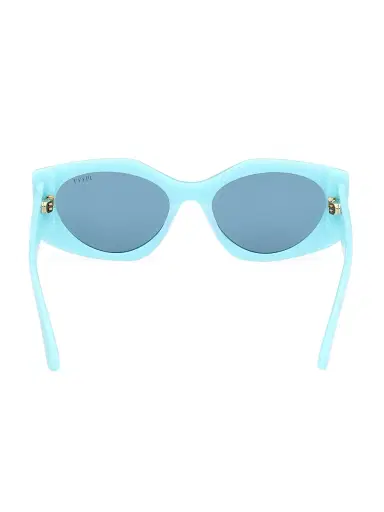 PUCCI Women's 55MM Cat-Eye Sunglasses - Light Blue | Thumbnail 6
