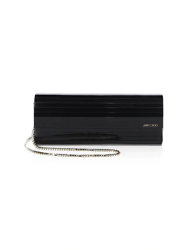 Jimmy Choo Women's Sweetie Acrylic Clutch - Black