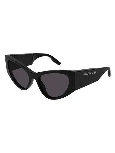 Balenciaga Women's LED Frame Sunglasses - Black | Thumbnail 2