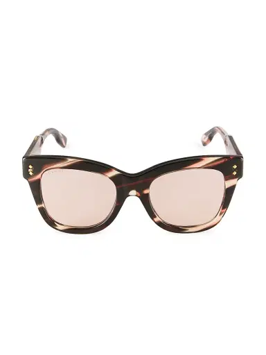 Gucci Women's Nouvelle Vague 52MM Cat-Eye Sunglasses - Havana | Thumbnail 1
