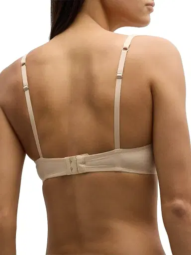 Hanro Women's Cotton Sensation Soft Cup Bra - Skin - Size 36E | Thumbnail 5 Hanro Women's Cotton Sensation Soft Cup Bra - Skin - Size 36E | Thumbnail 5