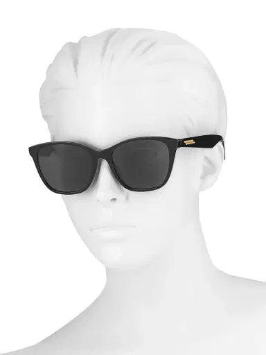 Bottega Veneta Women's New Classic 55MM Cat-Eye Sunglasses | Thumbnail 3