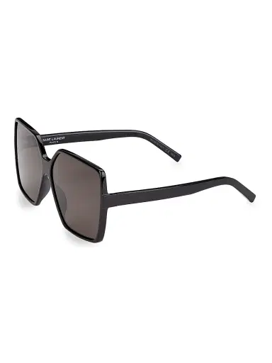 Saint Laurent Women's New Wave Betty 63MM Oversized Square Sunglasses | Thumbnail 1 Saint Laurent Women's New Wave Betty 63MM Oversized Square Sunglasses | Thumbnail 1