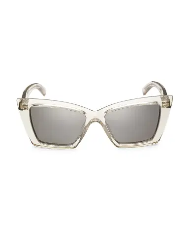 Saint Laurent Women's Lignes Pointues 54MM Cat-Eye Sunglasses | Thumbnail 1