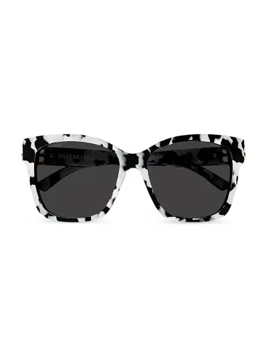 Balenciaga Women's Everyday 57MM Square Sunglasses - Havana | Thumbnail 1