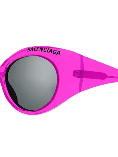 Balenciaga Women's 57MM Oval Sunglasses - Fuchsia | Thumbnail 4 Balenciaga Women's 57MM Oval Sunglasses - Fuchsia | Thumbnail 4