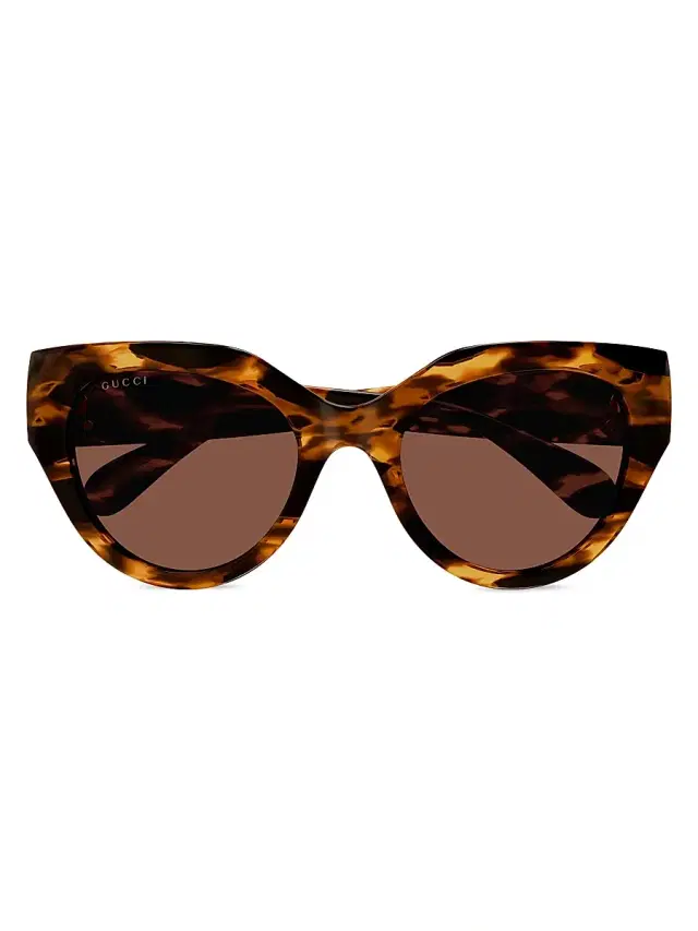 Women's Le Bouton 52MM Cat-Eye Sunglasses - Havana