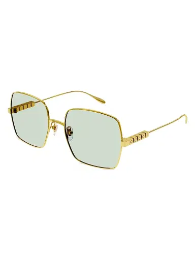 Gucci Women's Lettering 57MM Square Sunglasses - Gold | Thumbnail 2 Gucci Women's Lettering 57MM Square Sunglasses - Gold | Thumbnail 2