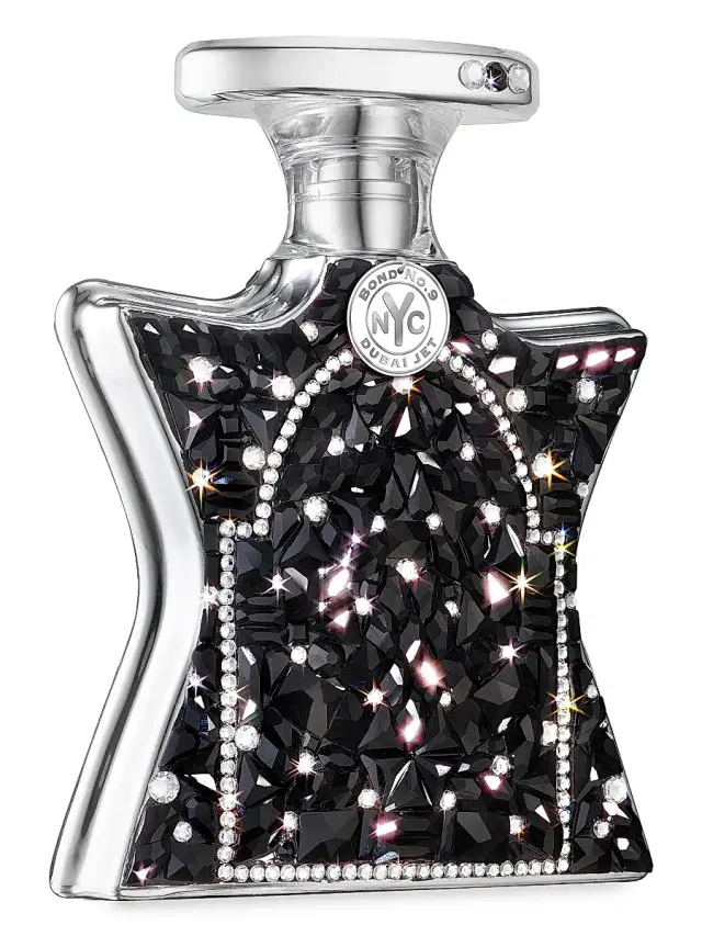 Dubai Diamond Eau de Parfum Jet & Crystal Bottle 3.4 oz