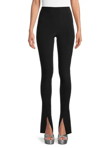 Norma Kamali Women's Spat Jersey Leggings - Black | Thumbnail 3