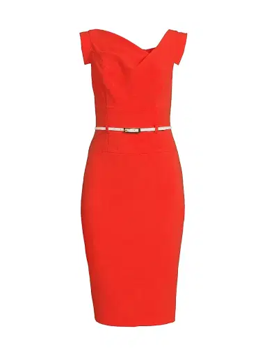 Black Halo Women's Jackie O Sheath Dress - Burnt Rose | Thumbnail 1