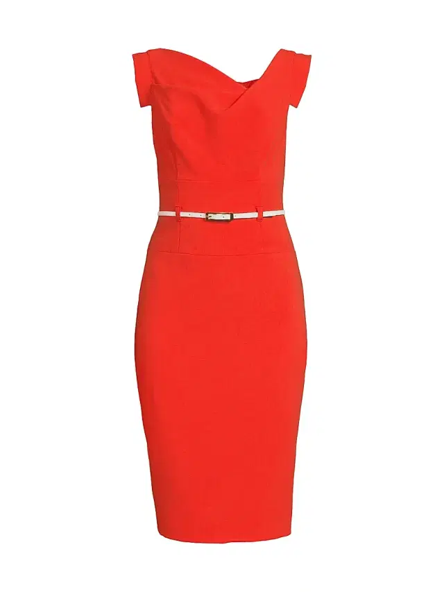 Black Halo Women's Jackie O Sheath Dress - Burnt Rose