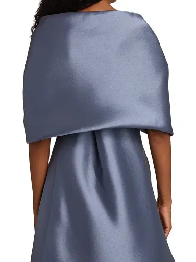 Amsale Women's Mikado Shoulder Wrap | Thumbnail 5