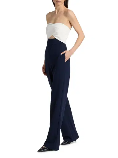 BLACK HALO Women's Jada Sleeveless Jumpsuit - Navy Pearl - Size 14 | Thumbnail 2