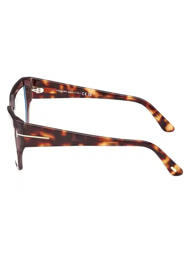 TOM FORD Women's 54MM Blue Block Square Eyeglasses - Transparent Dark Teal | Thumbnail 9 TOM FORD Women's 54MM Blue Block Square Eyeglasses - Transparent Dark Teal | Thumbnail 9