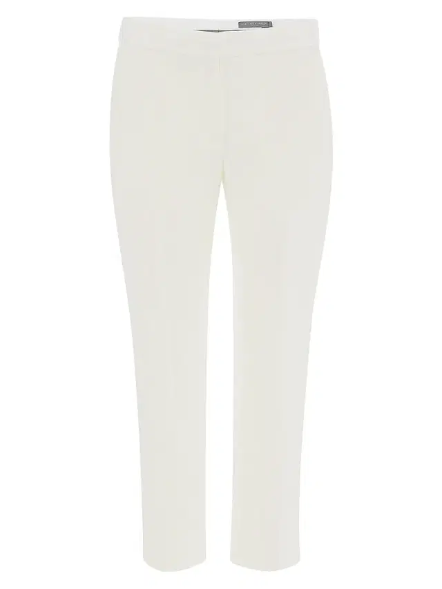 Women's Leaf Crepe Cigarette Trousers - Light
