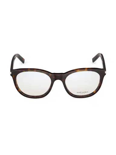 Saint Laurent Women's 54MM Pantos Optical Glasses - Shiny Havana | Thumbnail 1