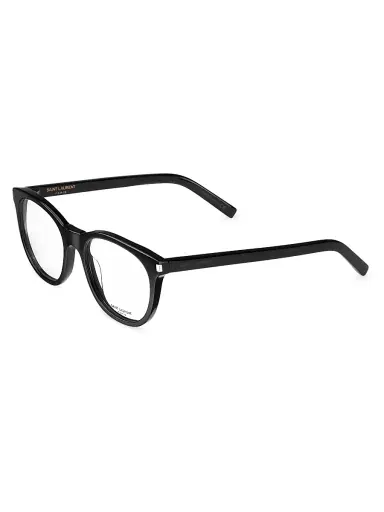 Saint Laurent Women's 53MM Pantos Optical Glasses - Black | Thumbnail 2