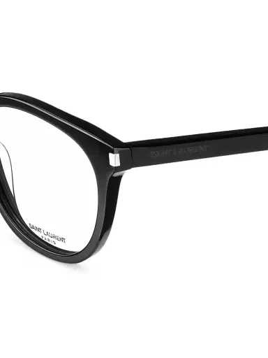 Saint Laurent Women's 53MM Pantos Optical Glasses - Black | Thumbnail 3
