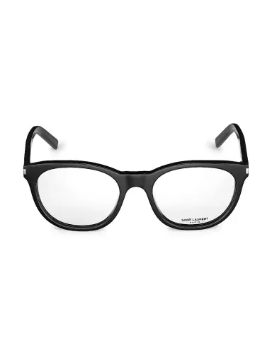 Saint Laurent Women's 53MM Pantos Optical Glasses - Black | Thumbnail 1