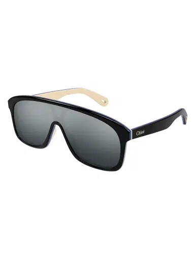 Chloé Women's Mirror Sunglasses - Black | Thumbnail 1 Chloé Women's Mirror Sunglasses - Black | Thumbnail 1