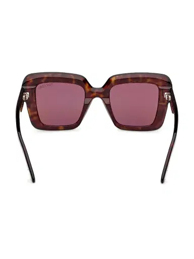 TOM FORD Women's Esme 50MM Square Sunglasses - Classic Havana Brown | Thumbnail 5 TOM FORD Women's Esme 50MM Square Sunglasses - Classic Havana Brown | Thumbnail 5
