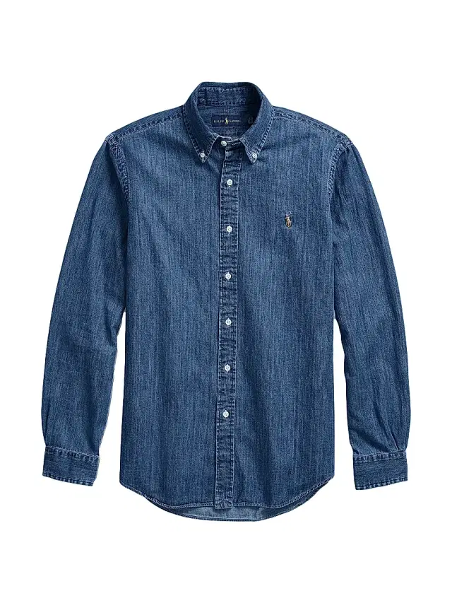 Polo Ralph Lauren Men's Classic-Fit Denim Shirt - Denim