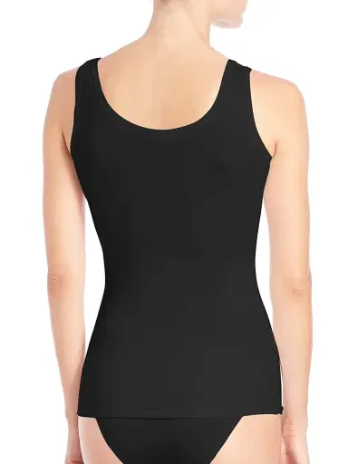 Hanro Women's Soft Touch Tank Top - Black - Size XL | Thumbnail 4