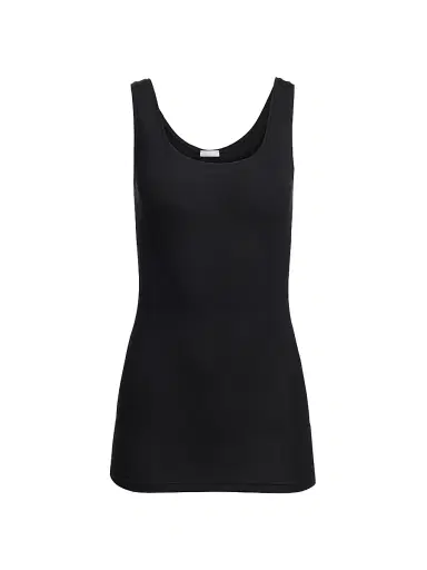 Hanro Women's Soft Touch Tank Top - Black - Size XL | Thumbnail 1