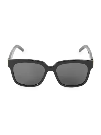Saint Laurent Women's 54MM Square Sunglasses - Black | Thumbnail 1 Saint Laurent Women's 54MM Square Sunglasses - Black | Thumbnail 1
