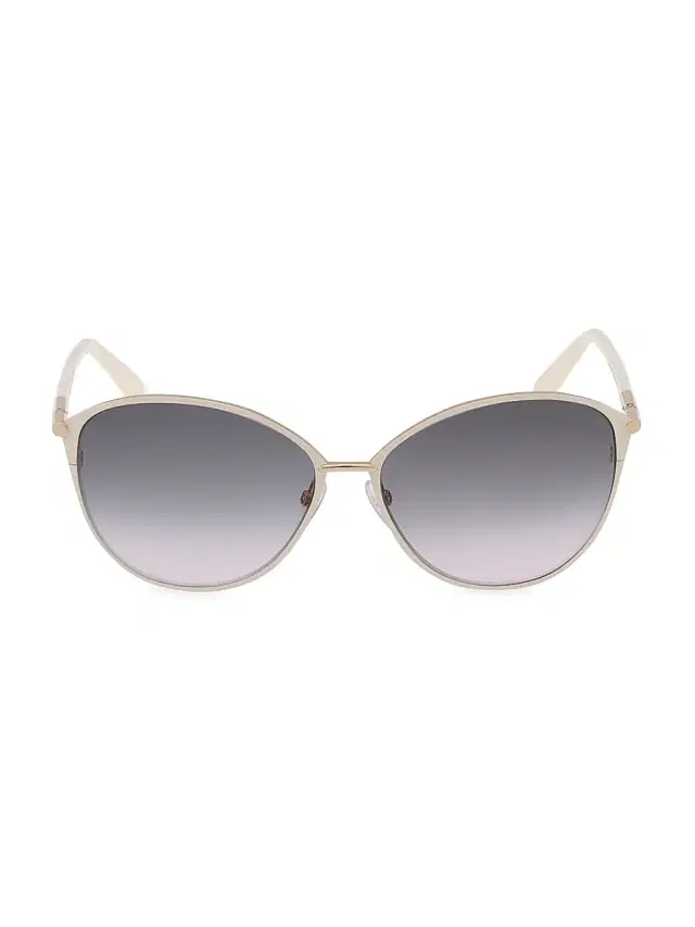 TOM FORD Women's Penelope 59MM Cat-Eye Sunglasses - Rose Gold  Gradient