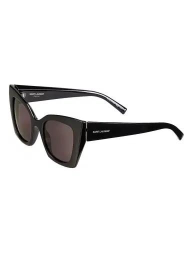 Saint Laurent Women's Ultra Cat-Eye 51MM Cat-Eye Injection Sunglasses - Black | Thumbnail 2 Saint Laurent Women's Ultra Cat-Eye 51MM Cat-Eye Injection Sunglasses - Black | Thumbnail 2