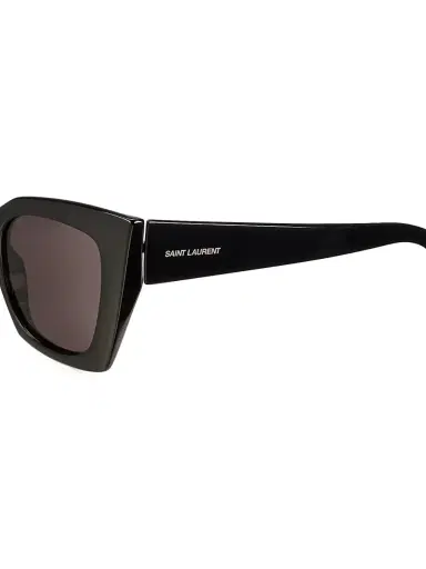 Saint Laurent Women's Ultra Cat-Eye 51MM Cat-Eye Injection Sunglasses - Black | Thumbnail 3 Saint Laurent Women's Ultra Cat-Eye 51MM Cat-Eye Injection Sunglasses - Black | Thumbnail 3