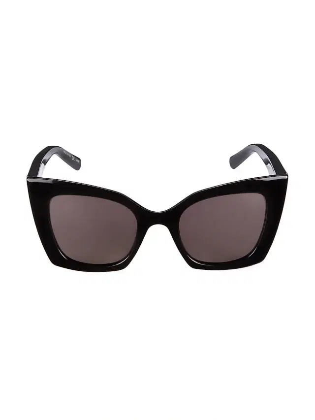 Women's Ultra Cat-Eye 51MM Cat-Eye Injection Sunglasses - Black Women's Ultra Cat-Eye 51MM Cat-Eye Injection Sunglasses - Black