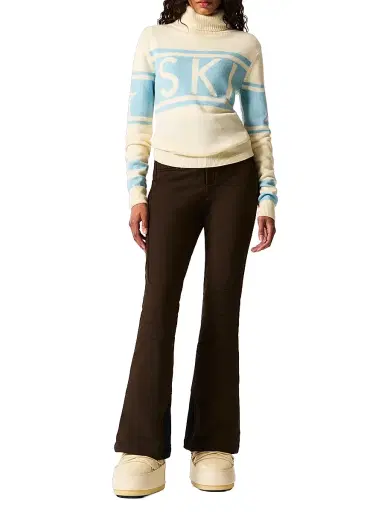 Perfect Moment Women's "Ski" Wool Turtleneck Sweater | Thumbnail 2 Perfect Moment Women's "Ski" Wool Turtleneck Sweater | Thumbnail 2