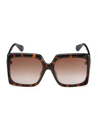 Gucci Women's Logo 59MM Oversized Square Sunglasses - Avana | Thumbnail 1 Gucci Women's Logo 59MM Oversized Square Sunglasses - Avana | Thumbnail 1