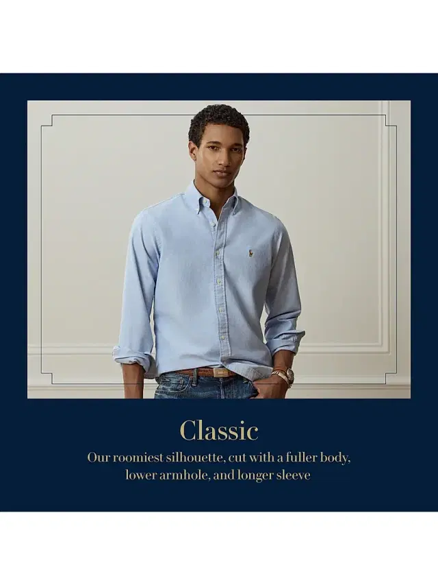 Polo Ralph Lauren Men's Classic-Fit Chambray Shirt - Chambray