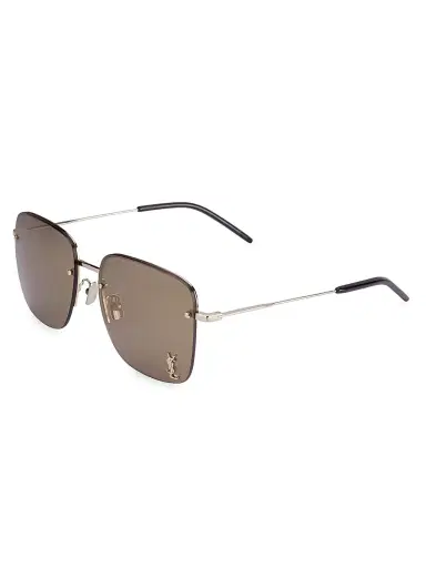 Saint Laurent Women's Monogram 58MM Square Sunglasses | Thumbnail 2