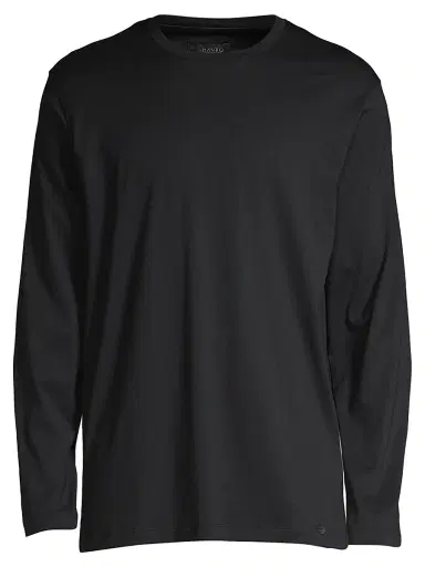 Hanro Men's Night And Day Solid Long Sleeve Tee | Thumbnail 1 Hanro Men's Night And Day Solid Long Sleeve Tee | Thumbnail 1