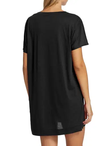 Hanro Women's Laura Short-Sleeve Shirt | Thumbnail 5