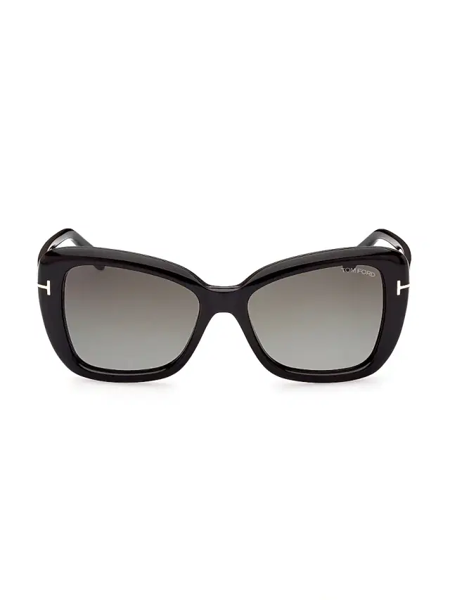 Tom Ford Women's Maeve 55MM Butterfly Sunglasses